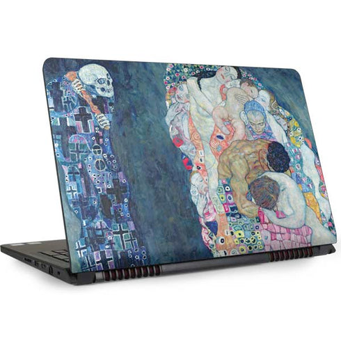 Klimt - Death and Life by Klimt Dell Inspiron Skin